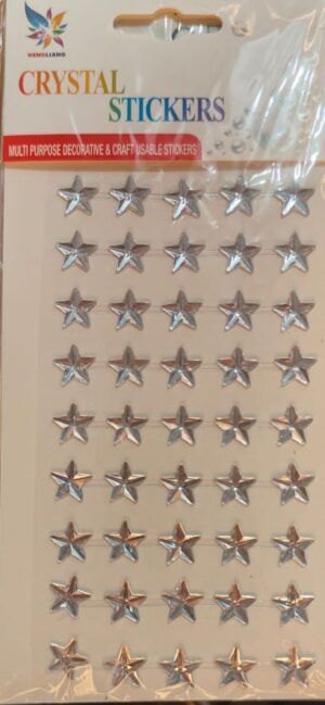 _TRANSPARENT CRYSTAL STAR MRP RS 30 (DOMS STAND)