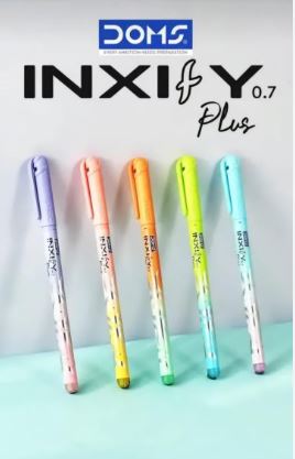 DOMS INXIFY PLUS BALL PEN BLUE MRP RS 6 G2K1