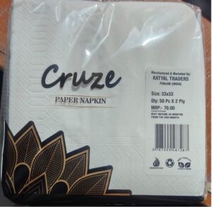 _GENIUS TISSUE PAPER /NAPKIN 2 PLY MRP RS 68 (SR90) G2J4