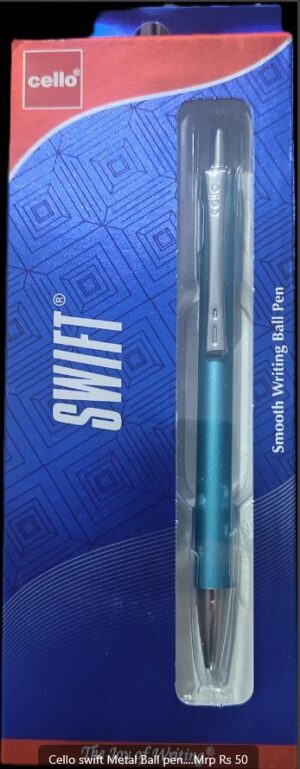 CELLO SWIFT METAL BALL PEN MRP RS 50 G2F1