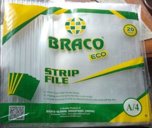 BRACO STRIP FILE WHITE MRP RS 10 G3I1