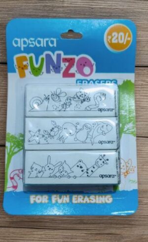 APSARA FUNZO ERASER MRP RS 20 G2J4