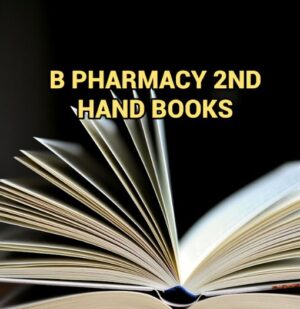 B PHARMACY 2ND HAND
