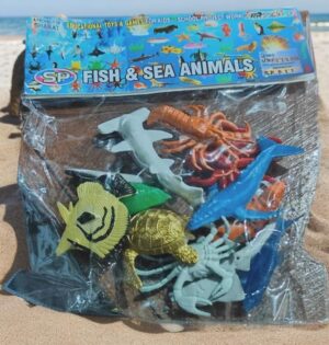 _PLASTIC FISH AND AQUATIC ANIMAL SET MRP RS 125 (ANIMAL BOX)