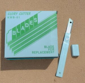 _GLORY CUTTER BLADE 9MM PKT MRP RS 25 G2L3