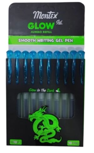 MONTEX GLOW GEL PEN MRP RS 10 G2F3