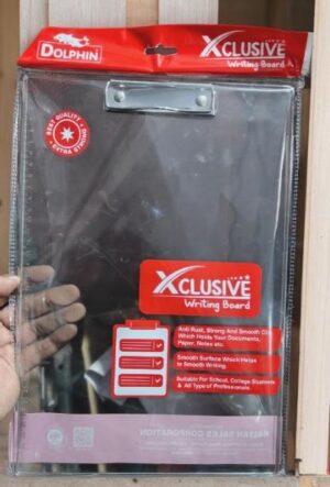 DOLPHINE TRANSPARENT CLIPBOARD UNB 300 MRP RS 260