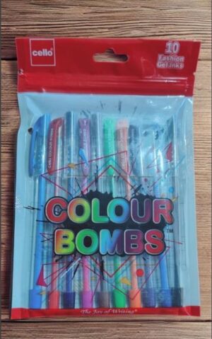 CELLO COLORFUL GEL PENS SET MRP RS 100 G2G2