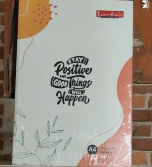 EVERSHINE A4 NOTEBOOK HARD BOUND MRP RS 80