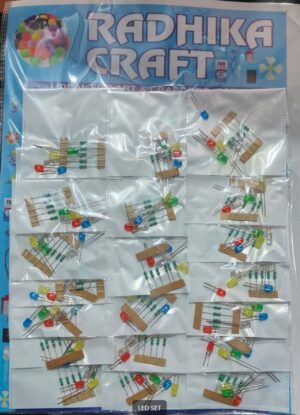 _MIX COLOR LED LAMP + RESISTANCE SET MRP RS 20 (G3K3)