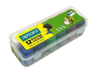 APSARA POSTER COLOR 12 SHADES MRP RS 190 G2I2