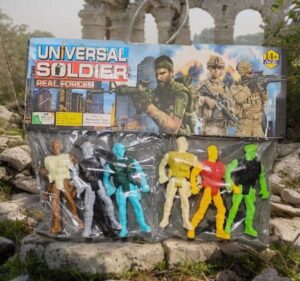 _UNIVERSAL SOLDIER TOY MAN MRP RS 35 / PIECE (HANGING ON WALL)