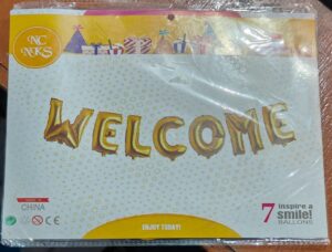 _WELCOME FOIL BALLOON MRP RS 125 (RACK A4)