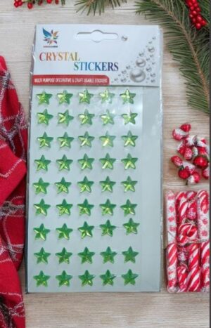 _GREEN STAR CRYSTAL STICKER MRP RS 30(RACK C4)
