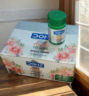 DOMS ACRYLIC / FABRIC COLOR LIGHT GREEN MRP RS 25 G2M2