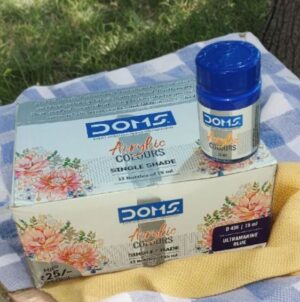 DOMS ACRYLIC / FABRIC COLOR ULTRAMARINE BLUE MRP RS 25 G2M2