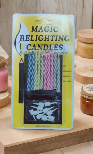 _MAGIC RELIGHTING CANDLES SET MRP RS 20 (RACK B3)