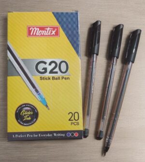 MONTEX G20 BALL PEN BLACK MRP RS 5 G2H1