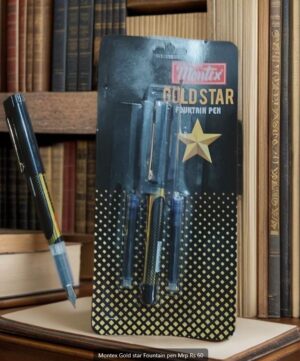 MONTEX GOLD STAR INK PEN MRP RS 60
