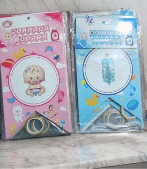 _WELCOME BABY PAPER BANNER MRP RS 70 (BANNER BOX)