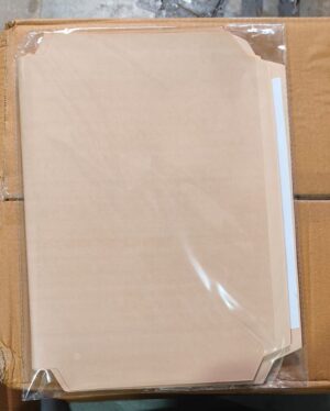 xxx SELF WRAPPING COVER BROWN BIG LAMINATED PKT MRP RS 160