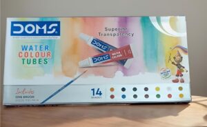 DOMS WATER COLOR TUBE MRP RS 125 G2B3