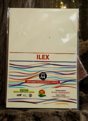 ILEX PASTEL SHEET PKT LEMON YELLOW MRP RS 75 G3J2
