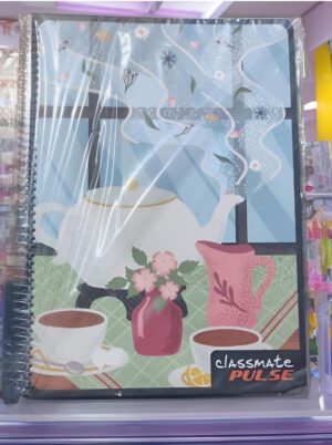 CLASSMATE PULSE RULLED SPIRAL NOTEBOOK MRP RS 100