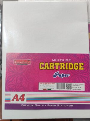 CARTRIDGE PAPER A4 SIZE PKT MRP RS 65 G3J3