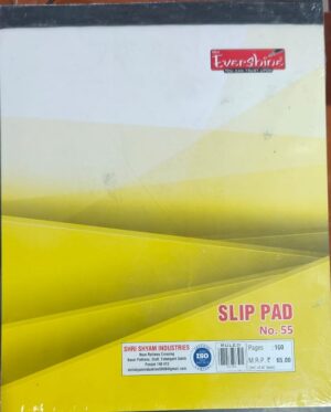 EVERSHINE SLIP PAD 55 NO. RULLED MRP RS 65