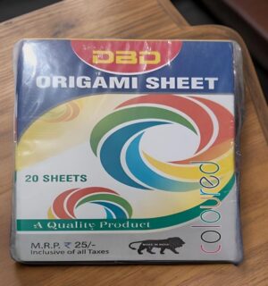 DBD ORIGAMI SHEET SMALL PKT MRP RS 25 G2C3