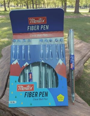 MONTEX FIBER CLEAR BALL PEN MRP RS 10 G2G3