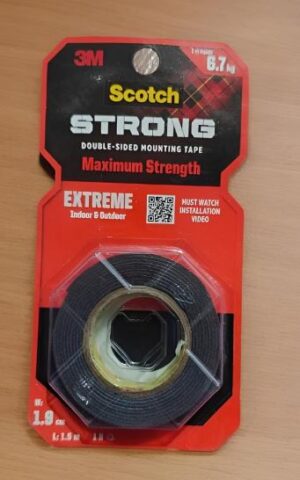 SCOTCH 3M EXTREME DOUBLE TAPE MRP RS 225 BOX S1