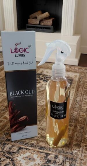 _LOGIC LUXURY AIR FRESHNER BLACK OUD MRP RS 180(RACK B3)