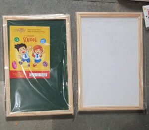 SCHOOL SLATES WHITE AND GREEN 12X18 INCH MRP 300 ZERO FLOOR BUIL
