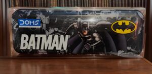 DOMS BATMAN PENCIL BOX MRP RS 120