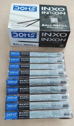 DOMS INXO /INXON BALL PEN REFILL BLUE MRP RS 5 G2H4