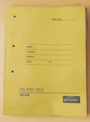 OFFICE FILE NO 999 MOHAN RS 20 (TOP FILE RACK)