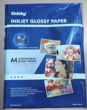 ODDY PHOTO PAPER 130 GSM 50 SHEETS MRP RS 204 RACK G2H3