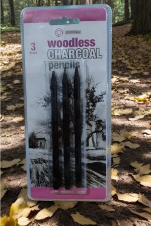 _ WOODLESS CHARCOAL PENCIL SET MRP RS 150 BOX S2