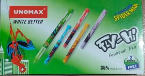 UNOMAX FLY HI INK PEN MRP RS 50
