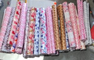 PLASTIC SHEET DIFFERENT PATTERN MRP RS 15