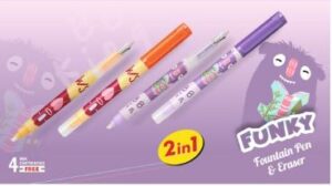 UNOMAX FUNKY INK PEN MRP RS 60
