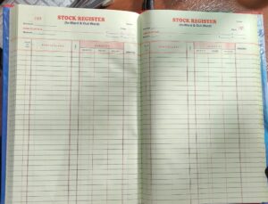 SAREEN STOCK REGISTER NO. 5 O/B MRP RS 525 G3M2