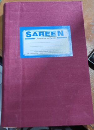 SAREEN CASH BOOK NO. 7 CANVAS BINDING MRP RS 1500 G3M3
