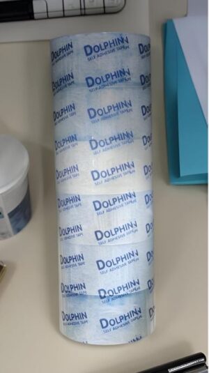 CELLO TAPE DOLPHINE WHITE 2 INCH TAPE MRP RS 60(RACK G3H1)