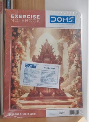 DOMS A4 SIZE NOTEBOOK MRP RS 85