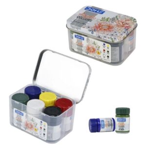 DOMS ACRYLIC COLORS 6 SHADES MRP RS 125 G2I3