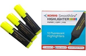 KORES YELLOW HIGHLIGHTER MRP RS 25 G2J2