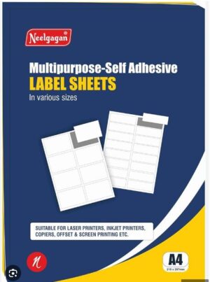 NEELGAGAN A4 LABEL ST-45 PKT MRP RS 494 G2H3